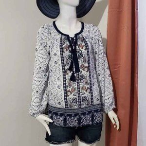 Boho Pullover Blouse shirt